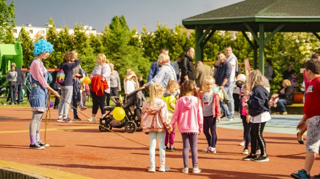 Na rąbińskim "Misiu" bawiły się dzieci z całego Inowrocławia