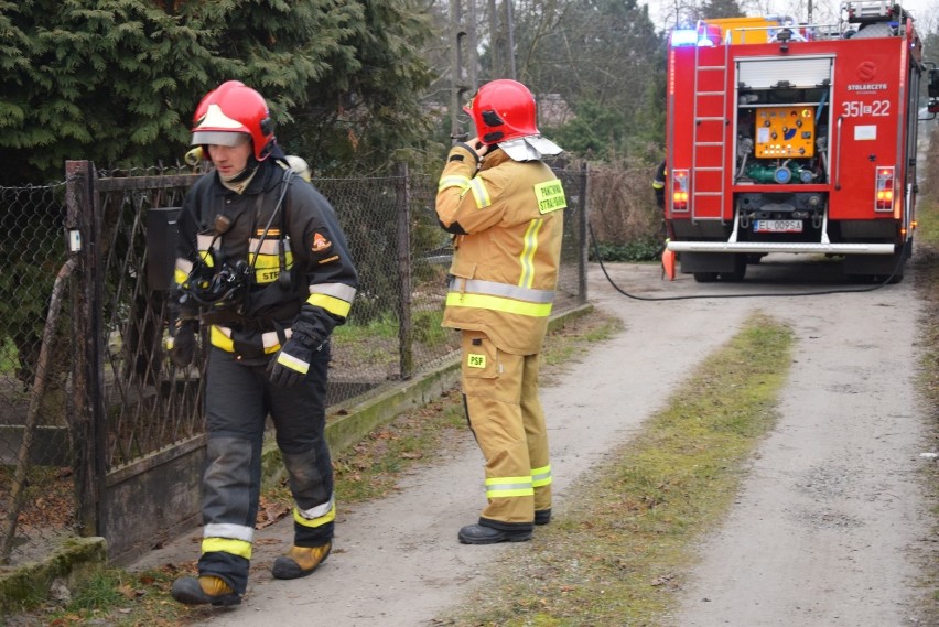 W Skierniewicach do południa dwa pożary. Ogień pojawił się we wspólnej toalecie [ZDJĘCIA]