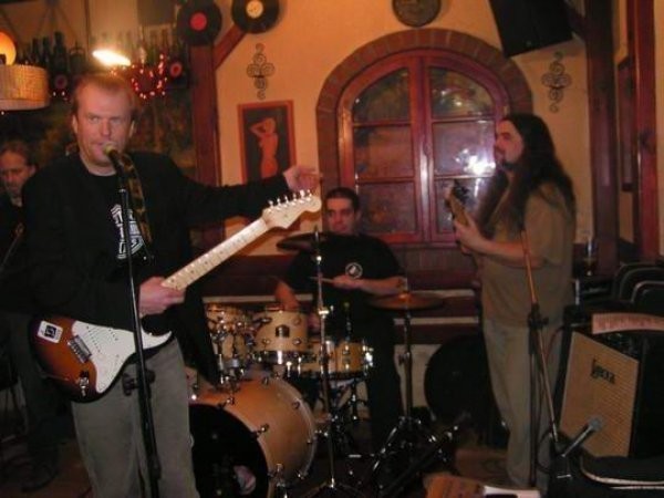 Wielebny Blues Band podczas koncertu w pubie Beka w Kaliszu