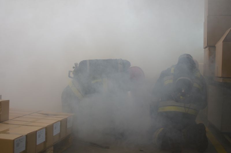 Ponadto zorganizowane ćwiczenia pozwoliły strażakom na...