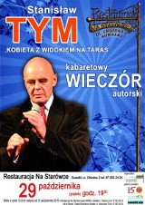 Kabaretowy wieczór autorski Stanisława Tyma