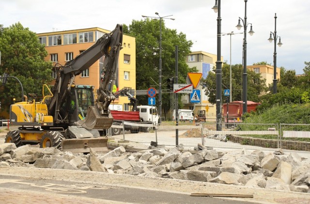 Miejsce znalezienia szczątków i fragmentów ceramiki w okolicy Alei Niepodległości, Czerwonej Drogi i Szosy Chełmińskiej.