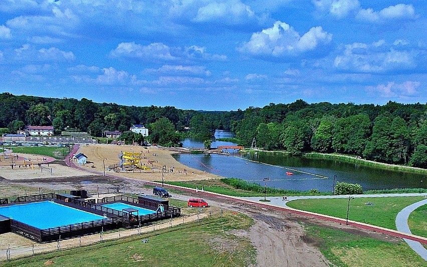28 sierpnia nad zalewem w Lisowicach zostanie uruchomiony park linowy. Ma być czynny przez cały rok
