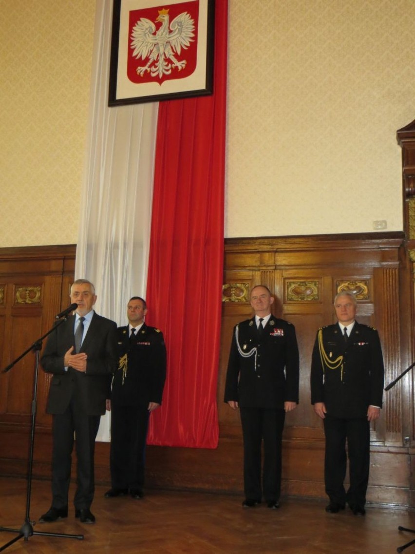 „Uroczyste wręczenie medali w Szczecinie”