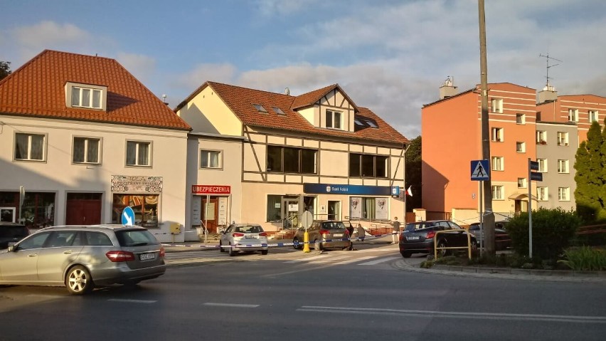 Wysadzony bankomat w Dzierzgoniu