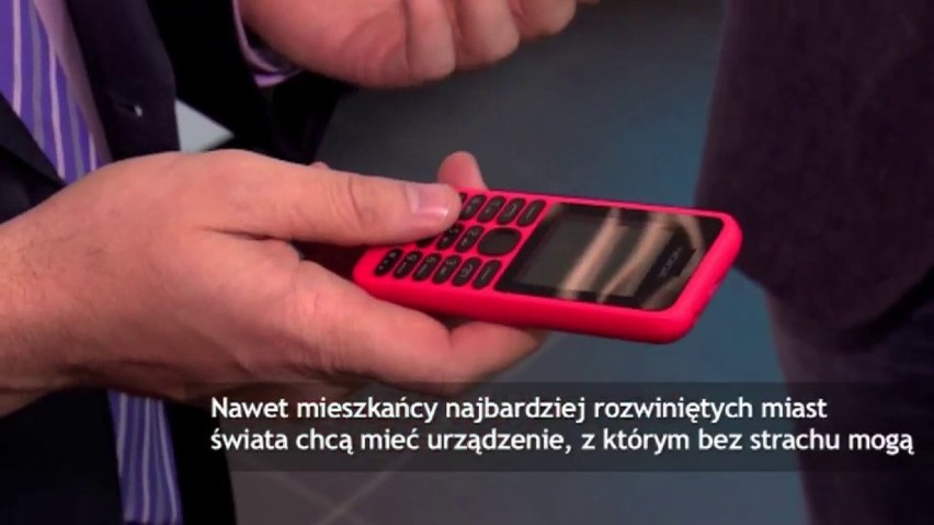 Nokia - telefon, który wytrzyma miesiąc bez ładowania