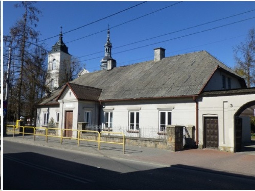 Zabytkowa XIX-wieczna plebania przy kościele Wniebowzięcia...