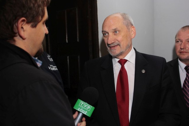 Antoni Macierewicz w Łęczycy