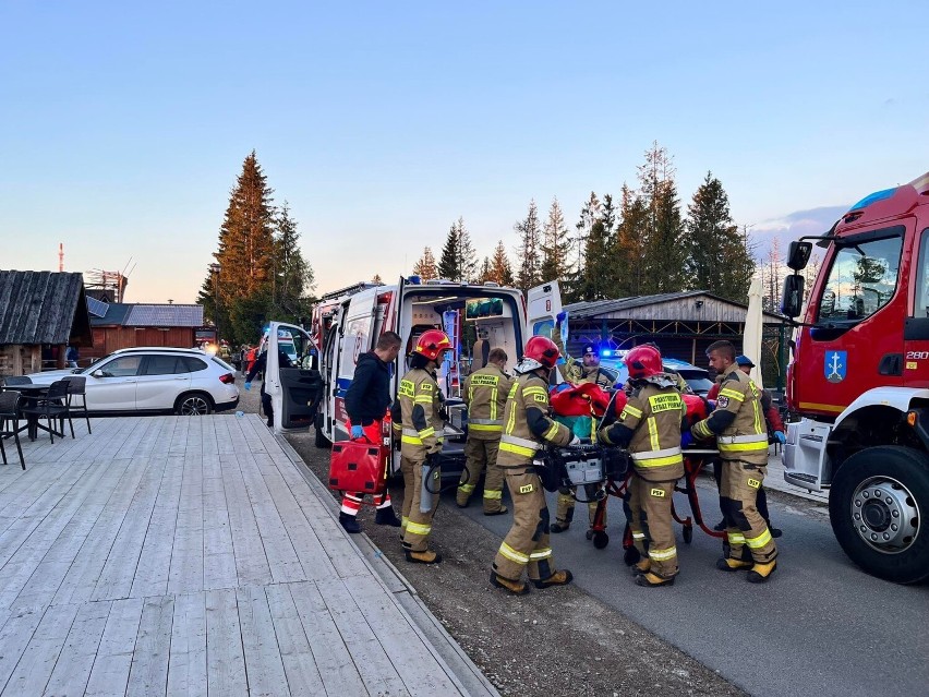 Zakopane. Poważny wypadek quada na Gubałówce. Dwie 18-letnie osoby ciężko ranne