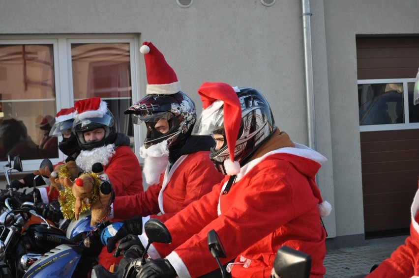 Śrem: kto dziś widział Mikołajów na motocyklach?