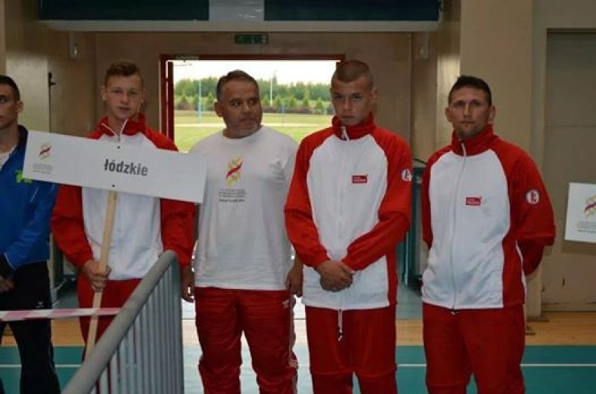 (od lewej) Damian Pokusa, Witold Cygan- trener...