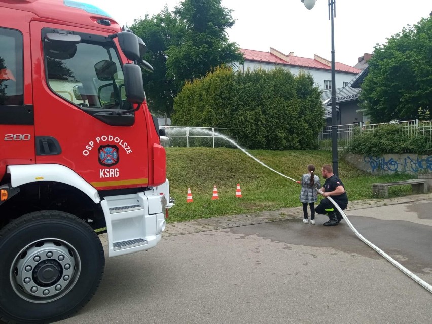 Piknik strażacki przy SP 3 w Chrzanowie