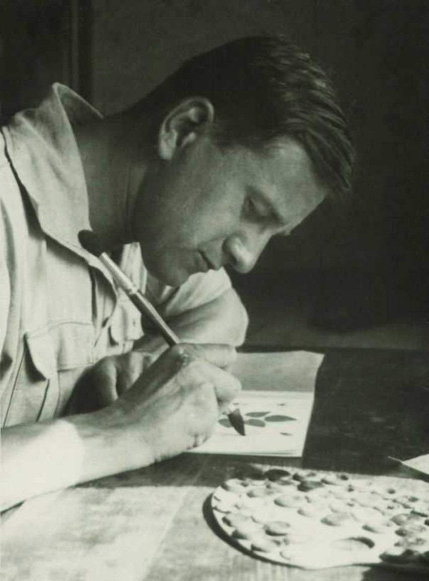 S. Szpineter podczas pracy, Sporysz 1934,