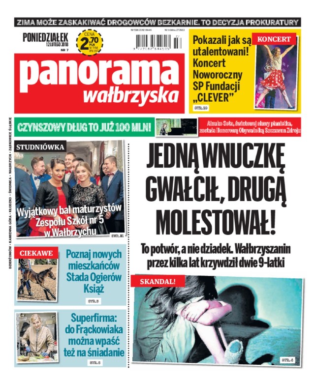 Panorama Wałbrzyska wydanie z 12 lutego 2018 r.