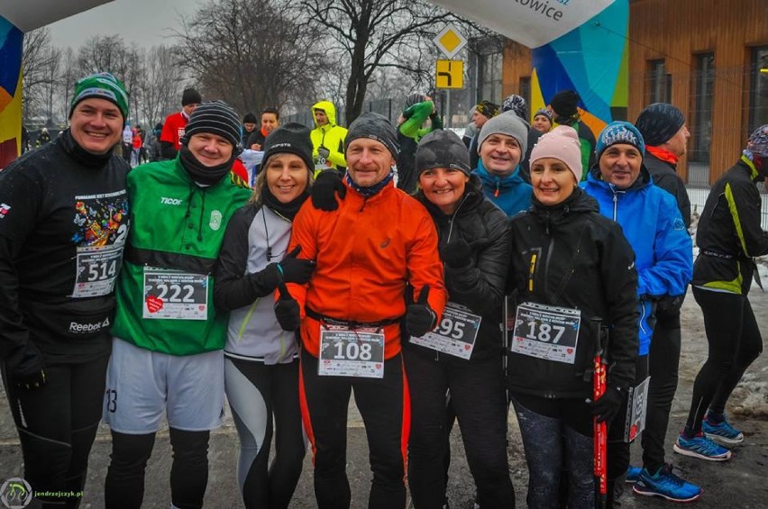 Bieg z sercem WOŚP i nordic walking na Skałce NOWE ZDJĘCIA