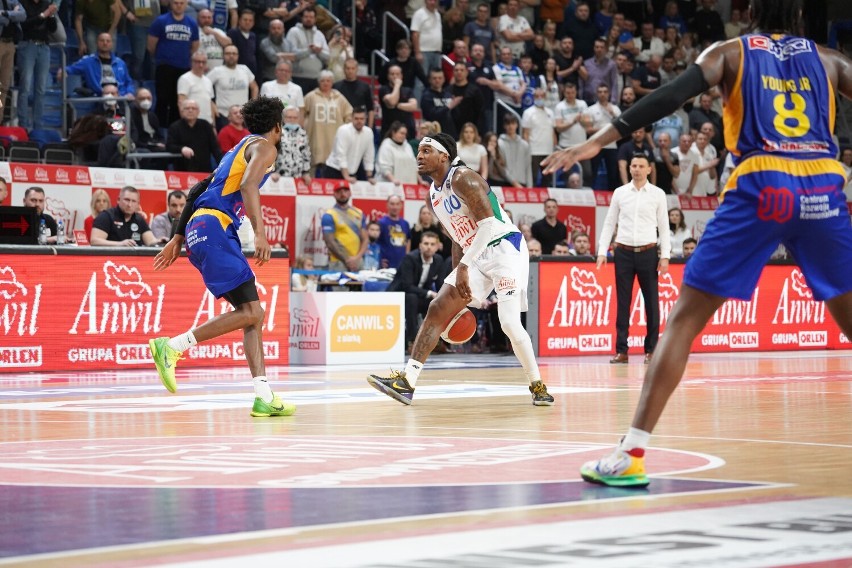 Anwil Włocławek - Arged BM Stal Ostrów Wielkopolski 107:88 w 18. kolejce EBL. Nokaut w 4. kwarcie i urodzinowy prezent dla trenera [zdjęcia]