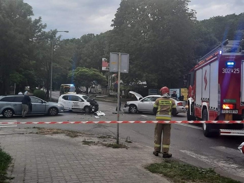 Zderzenie samochodów w Gorzowie. Tworzą się korki