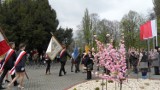 Święto Konstytucji 3 Maja w Tychach. Uroczystość na placu Wolności