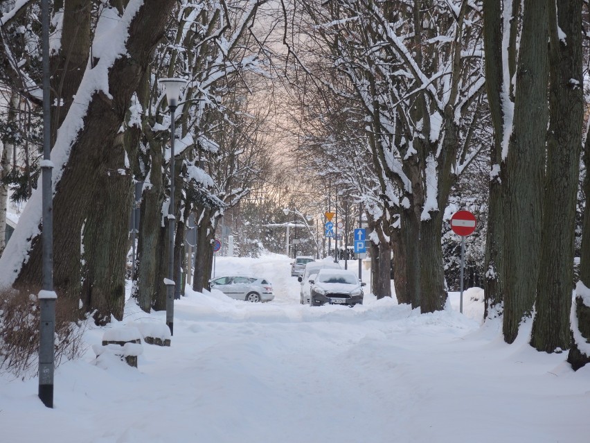 Zobacz zaśnieżone ulice Świnoujścia. Wyglądają bajecznie!...