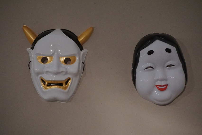 Wystawa „Teatralna maska japońska” [ZDJĘCIA,FILM]