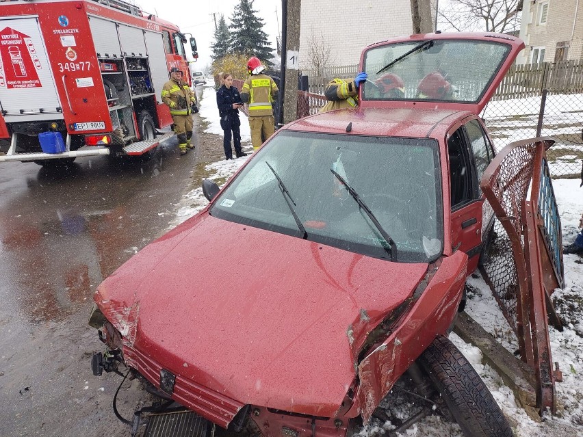 Wypadek w Podkałku pod Piotrkowem (gmina Sulejów), 2.04.2022