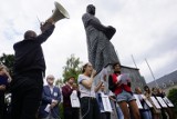 Protest studentów na placu Mickiewicza w Poznaniu [ZDJĘCIA]