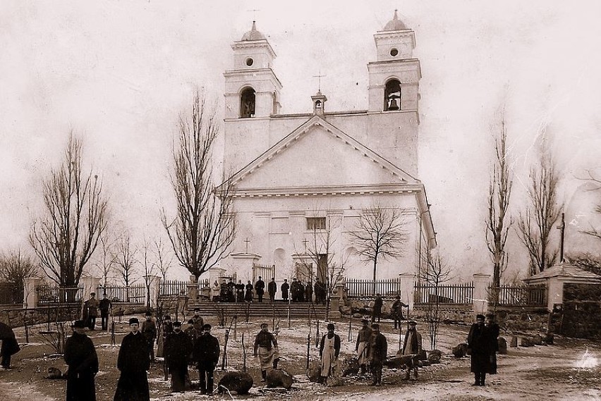 Kościół św. Antoniego przed rozbudową, 1897 rok