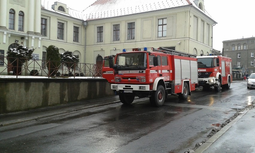 Interwencja strażaków w Muzeum Porcelany w Wałbrzychu