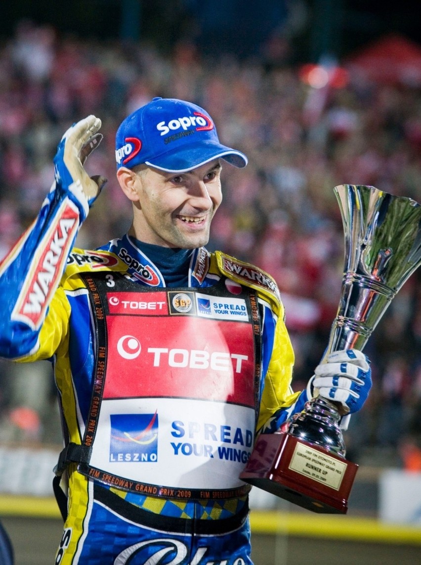 Tomasz Gollob, mistrz świata na żużlu 2010.