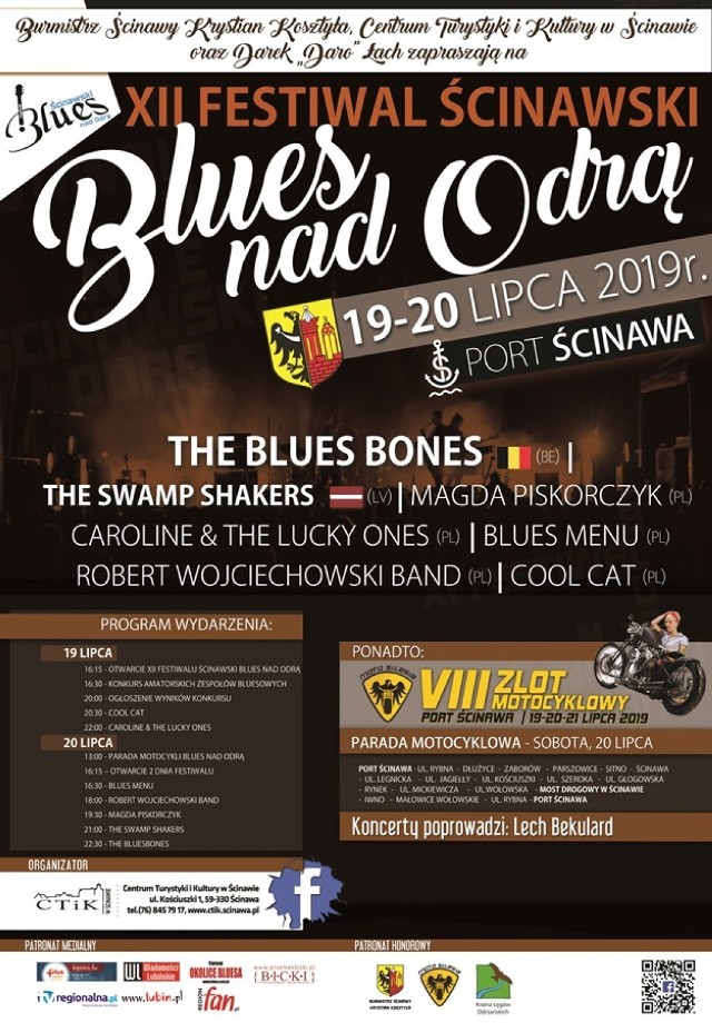 Ruszył Blues nad Odrą. Zapraszamy do Ścinawy!