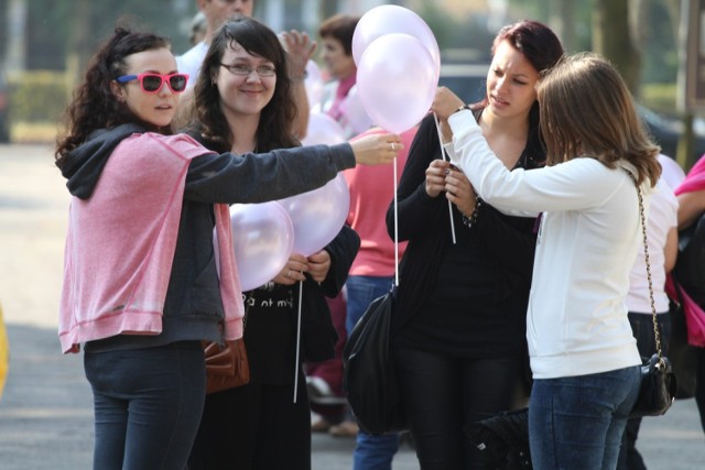 Marsz Różowej Wstążki 2014 w Złotowie