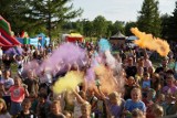 Holi Day w Olkuszu. Szaleństwo kolorów w Silver Parku. Był też darmowy dmuchany zamek