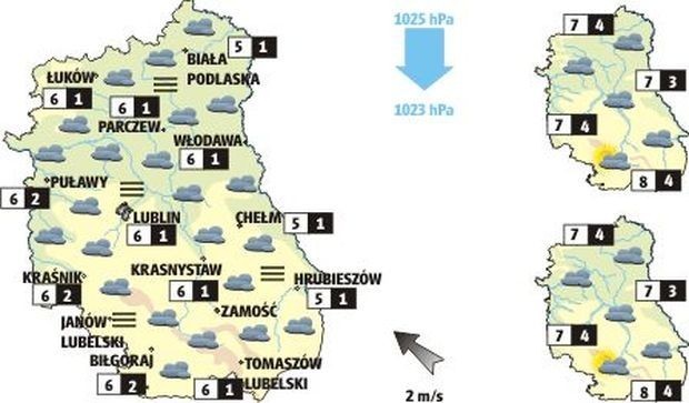 Prognoza pogody na 24 listopada i dwa kolejne dni