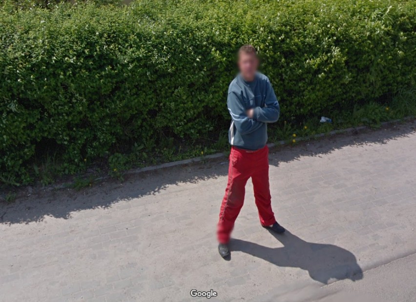 Oto mieszkańcy Aleksandrowa Kujawskiego przyłapani przez kamery Google Street View [zdjęcia]