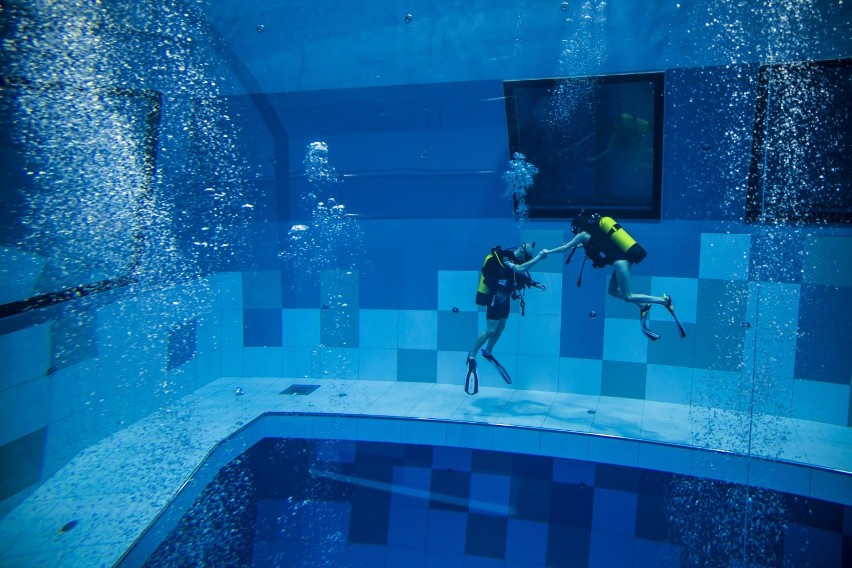 Deepspot w Mszczonowie jest już otwarty. Zanurkowaliśmy w najgłębszym basenie świata