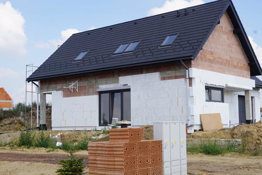 Nowe domy powstają na ulicy Chorwackiej