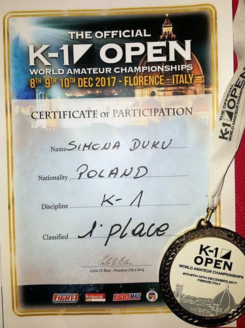 Zawodniczki Sobieskiego Żagań i Oyama Karate zdobyły dwa tytuły mistrzyń świata w K1 [ZDJĘCIA]