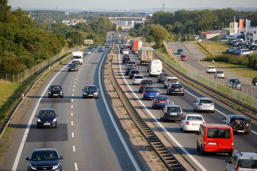 Obwodnica Trójmiasta sparaliżowana, kierowców czekają korki. 12.08.2022 Zdjęcia