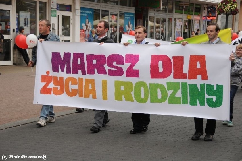 Marsz w Łodzi był jednym z ponad 40 marszy organizowanych w...