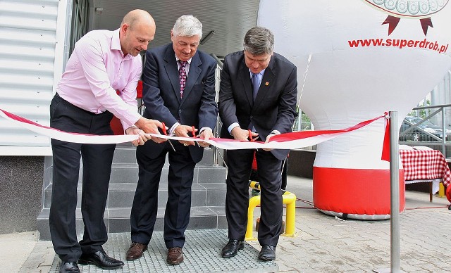 We wtorek w Łodzi otwarto nowy budynek produkcyjno-magazynowy firmy Super Drob.