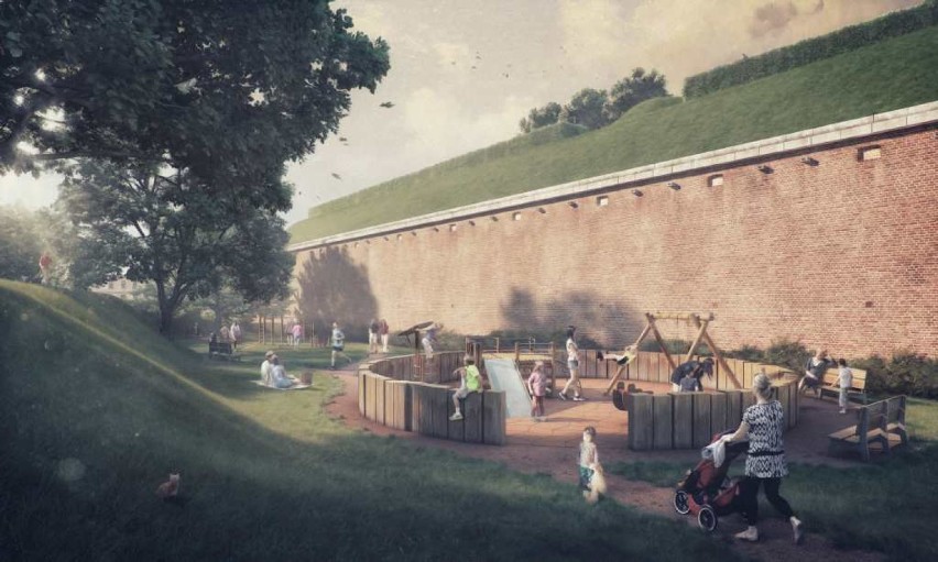 Jak zmieni się otoczenie fortu Luneta Warszawska? Znamy plany inwestora