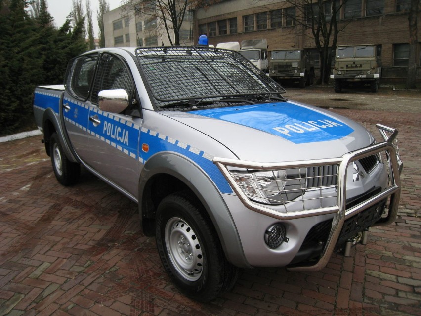 Mitsubishi w służbie policji