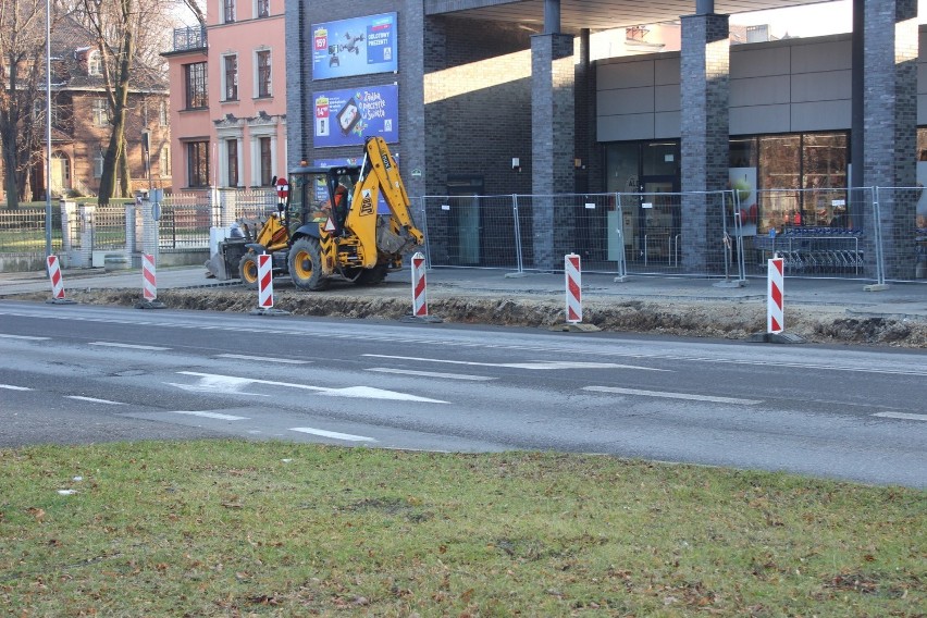 Powstaje nowy przystanek autobusowy przy ul. Wrocławskiej w...