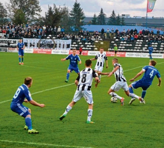 W rundzie jesiennej piłkarze Sandecji nie zachwycali swoją grą