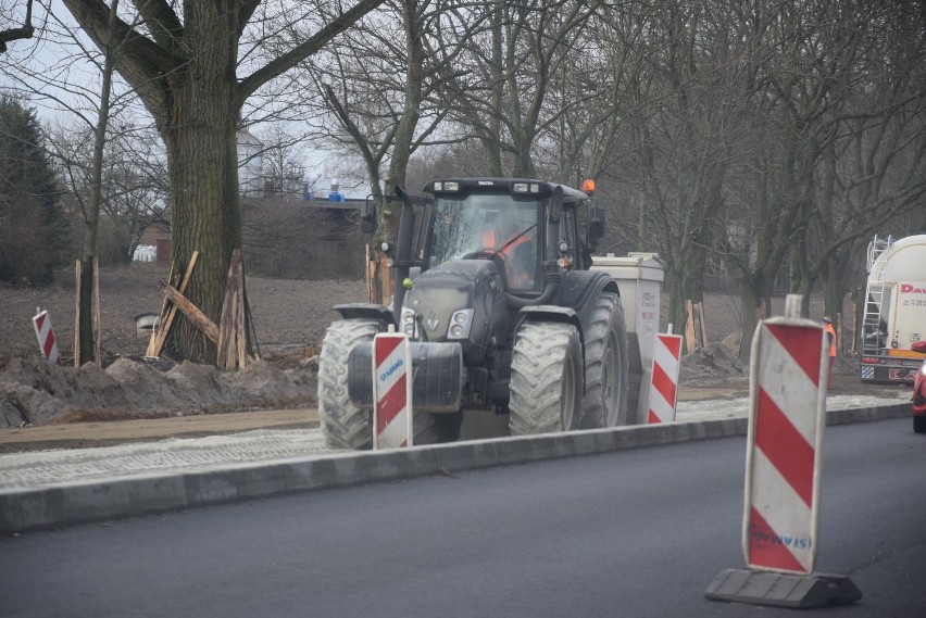 Ulica Myśliborska ma mieć dwie jezdnie na koniec wakacji.