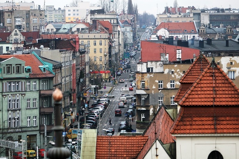 Remont ulicy Kościuski w Katowicach