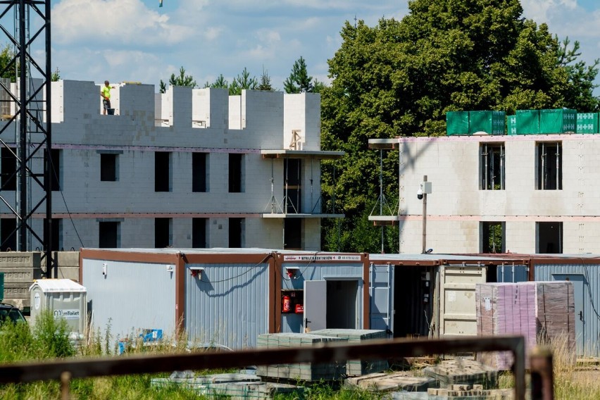 Wałbrzych: Rośnie nowe osiedle przy ul. Ludowej (ZDJĘCIA)