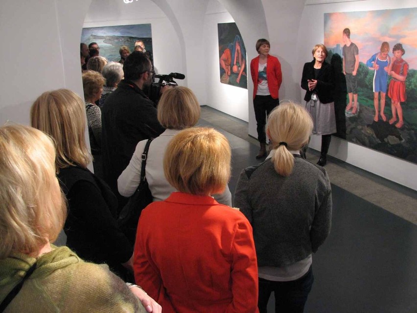 Wystawa Anny Sobkowiak w Galerii MBWA w Lesznie.