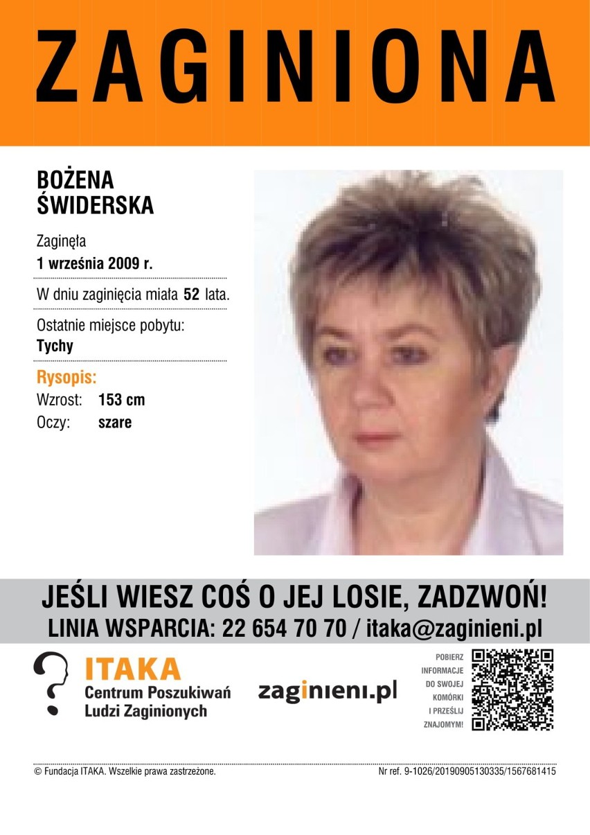 Jeśli posiadasz jakiekolwiek informacje o zaginionych...