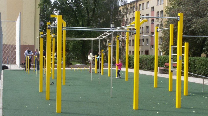 W Chorzowie powstał park do streetworkout 
